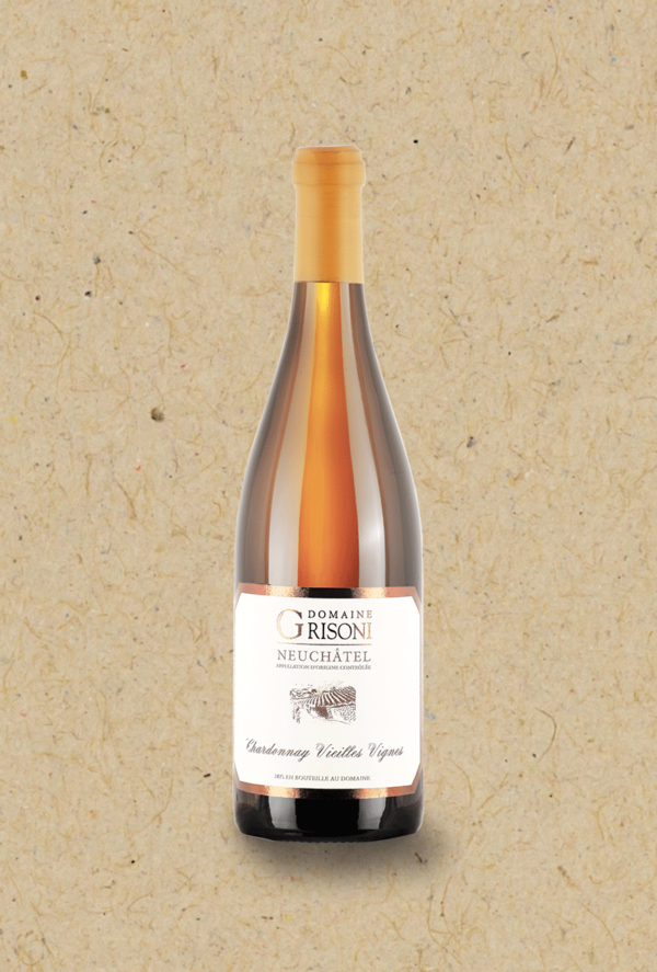 Chardonnay Vieilles vignes du Domaine Grisoni.